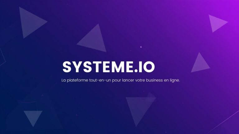 Systeme.io : avis complet 2026 sur la plateforme tout-en-un pour lancer son business en ligne Systeme.io - plateforme tout-en-un pour lancer son business en ligne