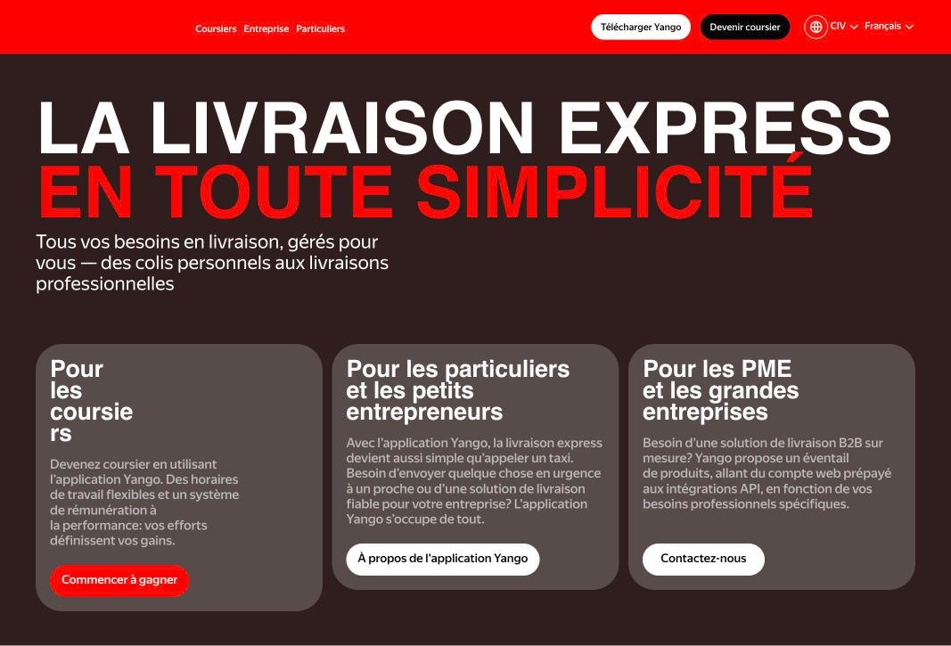 Livraison e-commerce à Abidjan : sociétés et tarifs comparés