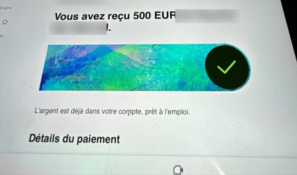 Clipping : comment être payé pour les vues de tes vidéos courtes depuis l'Afrique Notification de paiement : 500 € reçus pour du clipping